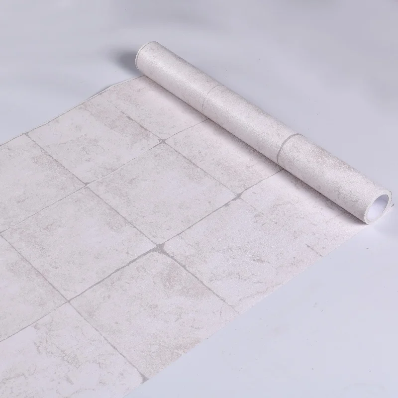 Wear-Resistant Anti-Heating PVC Material Sheet Floor Sticker Rolls Waterproof Floor Trims for Home Decor Self Adhesive Floor Mat