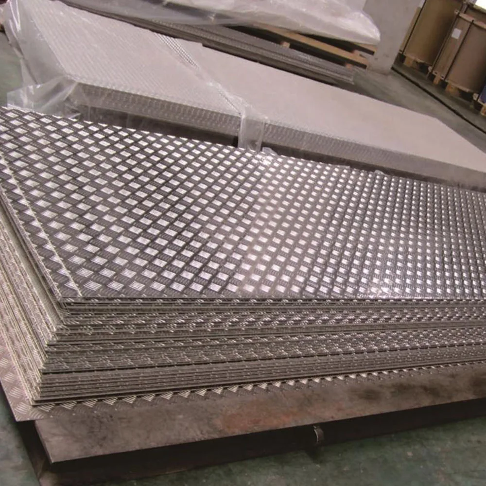 Aluminum metal checkered plates for tool box made from aluminum chequred plates