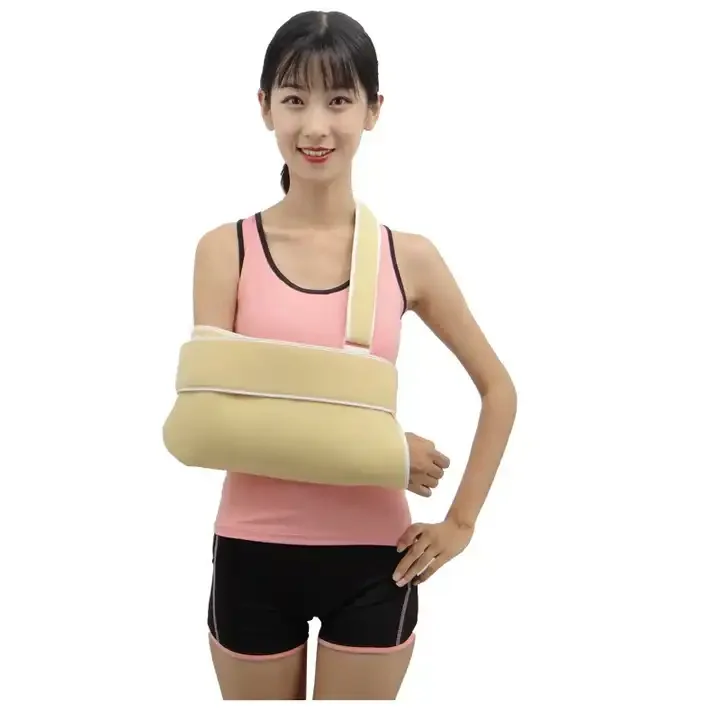 production of high quality and low price fixed arm medical adjustable arm sling breathable good spot direct sales