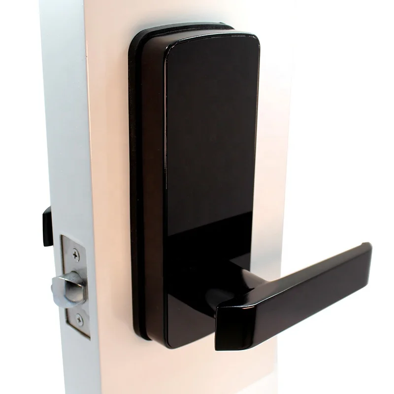 Electronic Remote Control Password App Card Hidden Key Latch Smart Digital Front Door Lock
