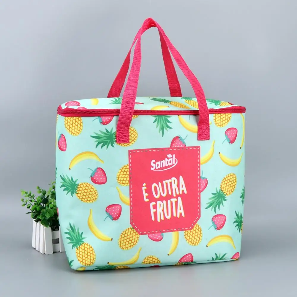 600d oxford aluminium foil insulated peva insulation foam thermal lunch bag waterproof picnic cooler bag