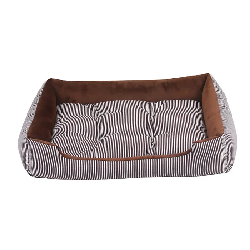 Luxury Machine Washable Ultra Soft Pet Sofa Rectangle Pet Bed Dog Bed