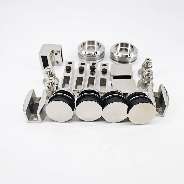 Stainless steel shower door sliding rollers wheels for tempered glass door