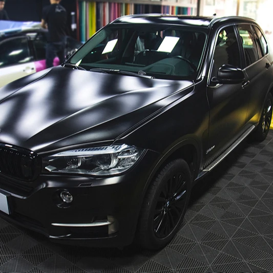Матовая черная металлическая жемчужная матовая автомобильная пленка для растягивания жемчуга электро виниловая хромированная винил