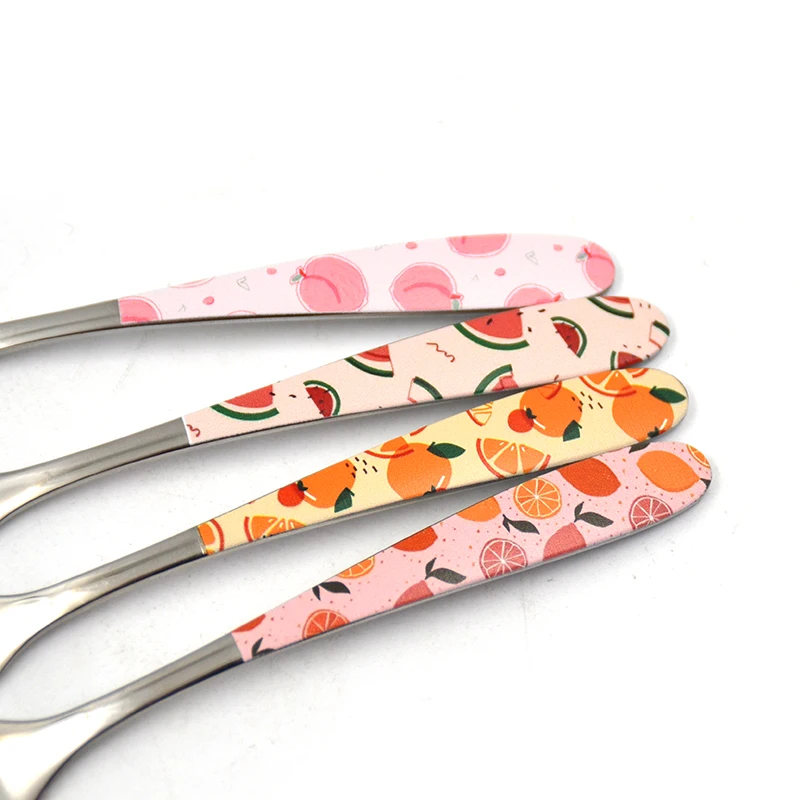 Stainless Steel Fork Salad Fork Customized Printing Fork
