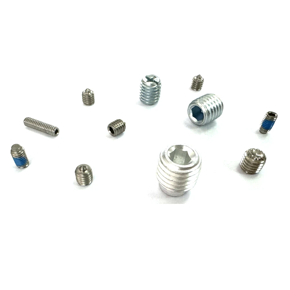 Aluminum Nylon Socket Set Screws Hexagon Socket Head Machine Screw