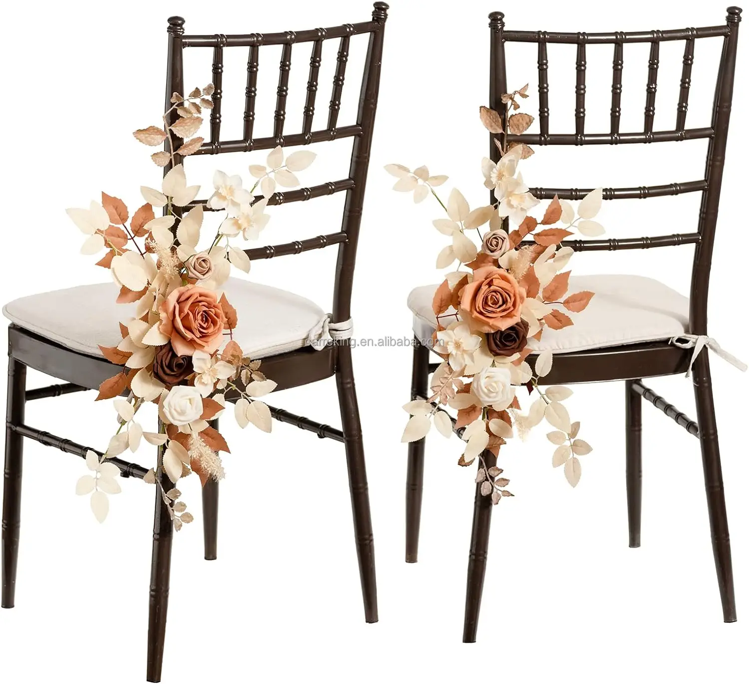 Шифоновое кресло из ржавчины и сепии