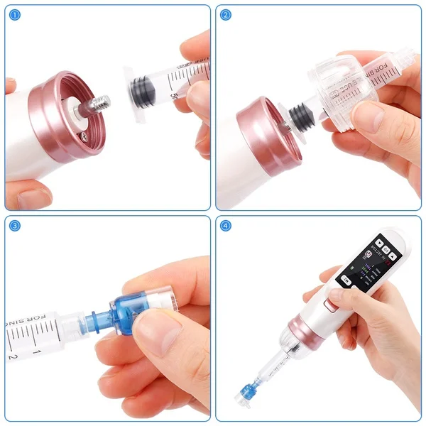 5pin 9pin Ez Injector Mesotherapy Gun Needle Mesogun Injection Meso Gun for Skin Care