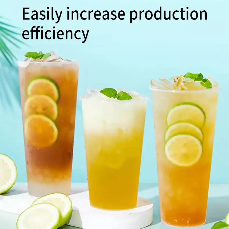 Hot Selling wholesale Bottled a variety of flavored syrup  for drinks bubble tea ingredient Rock sugar Bubble Tea Materials