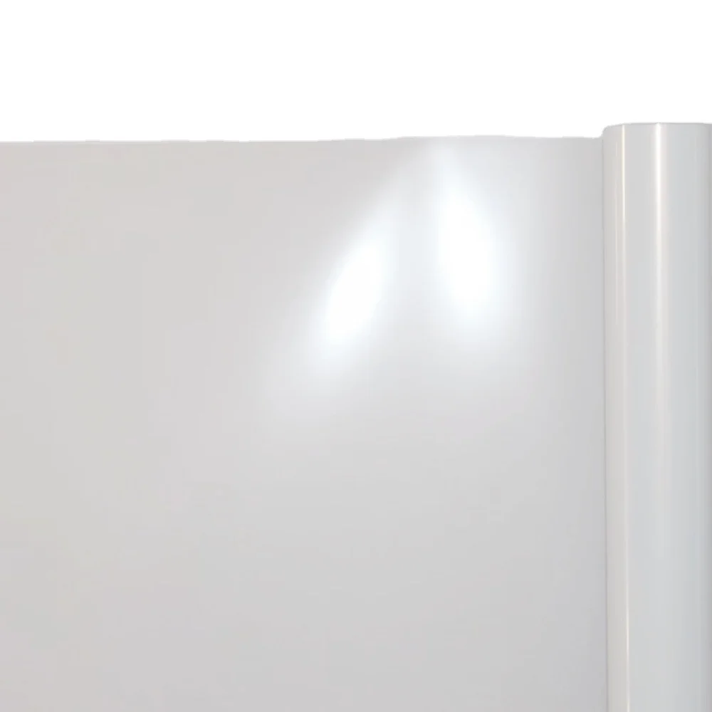 wholesale waterproof vinyl transparent flash holographic film inkjet sticker Super transparent inkjet adhesive film