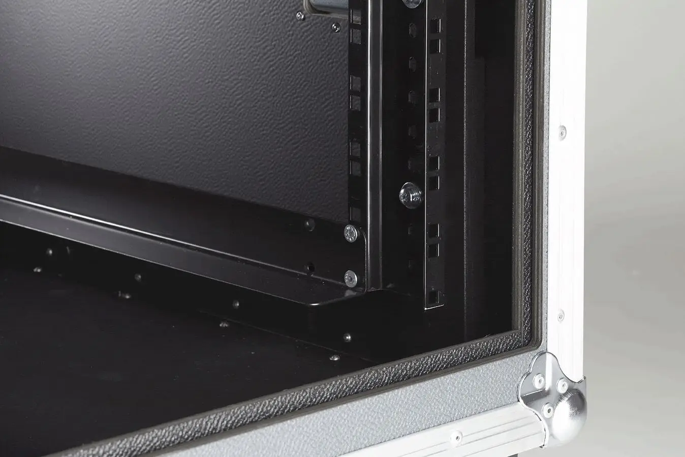 Aluminum new function Sliding doors rack case custom flight case