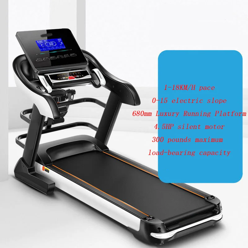 2024 Treadmill Commercial Best treadmill Black Tech big screen treadmill
