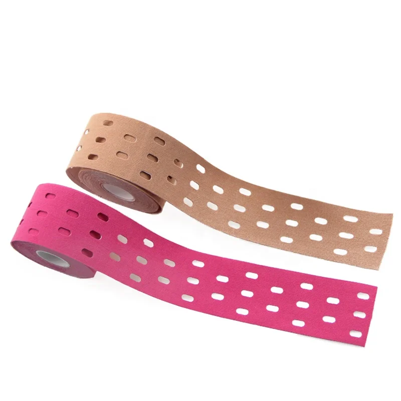 Punched Box Dynamic Breathable  Sports Athletic Tape Kinesiology Tape