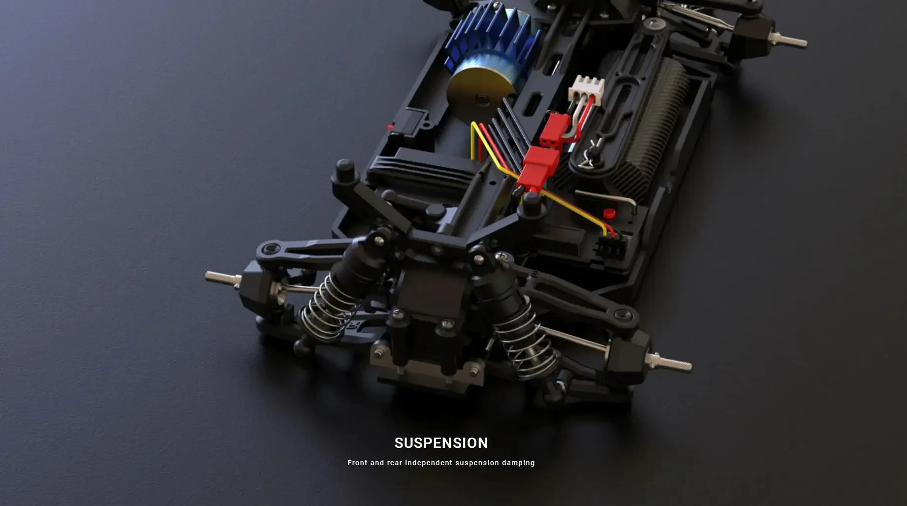 1/16 4WD 4CH Remote Control High Speed Drift Truck Vehicle RC Muscle Sport Car 1:10 30km/h 380 Brushed Motor ESP SJY-UD1603