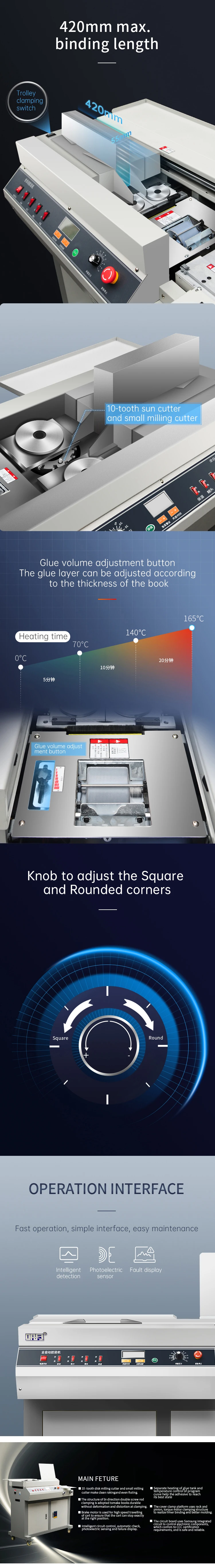 glue binding machine