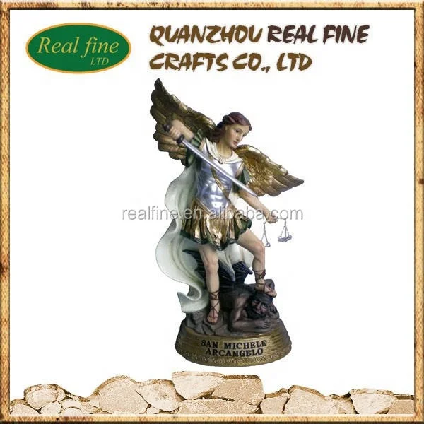 Hot Sale Resin Angel Arcangel Statue For Christmas Decoration