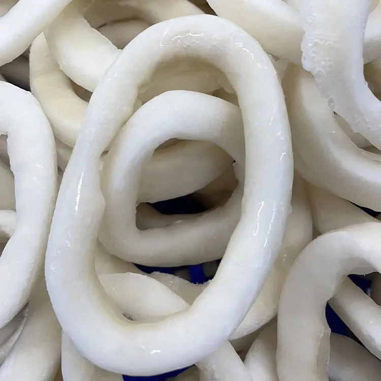 Новое сезонное кольцо замороженного кальмара от поставщика морепродуктов
