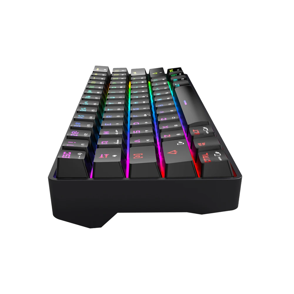 Wholesale High Quality Case PCB Wholesale Switches RGB USB Type C Technology China Black Wireless Mechanical Keyboard No Rgb T/T