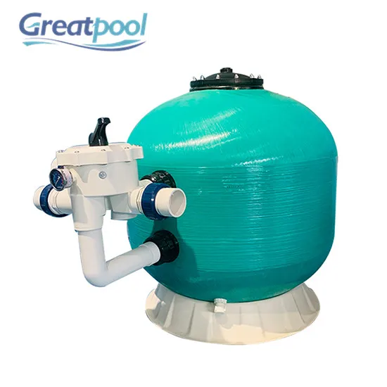 Latest side mounted fiberglass astral pool sand filter China Wholesale Custom side mount pool filter
