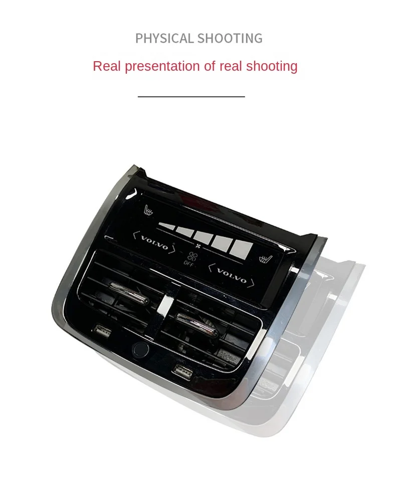 Wholesale best-selling Volvo XC60XC90S60V60 modified air outlet air conditioning armrest box decoration