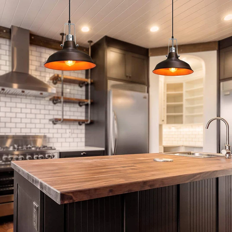 Industrial Retro Barn Pendant Light Metal Lamp Shade