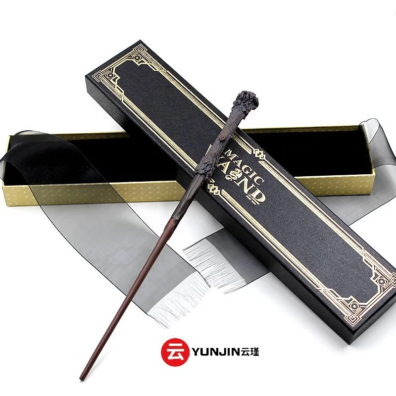 
DHL Free Shipping 3-6 business days to door Magic Wand Harry Hermione Ron Potter with Beautiful black magic wand box 