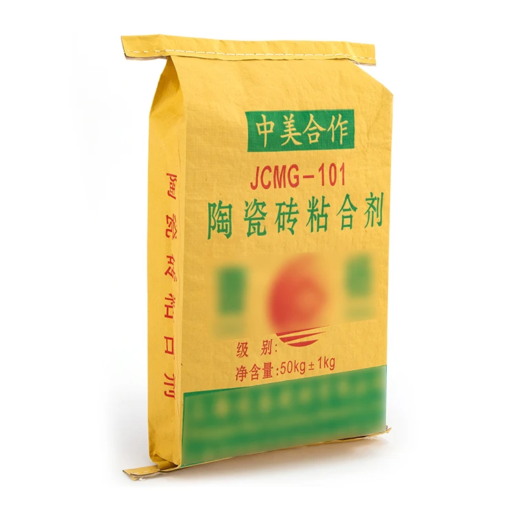
Custom printed multilayer kraft paper valve type packing bag 