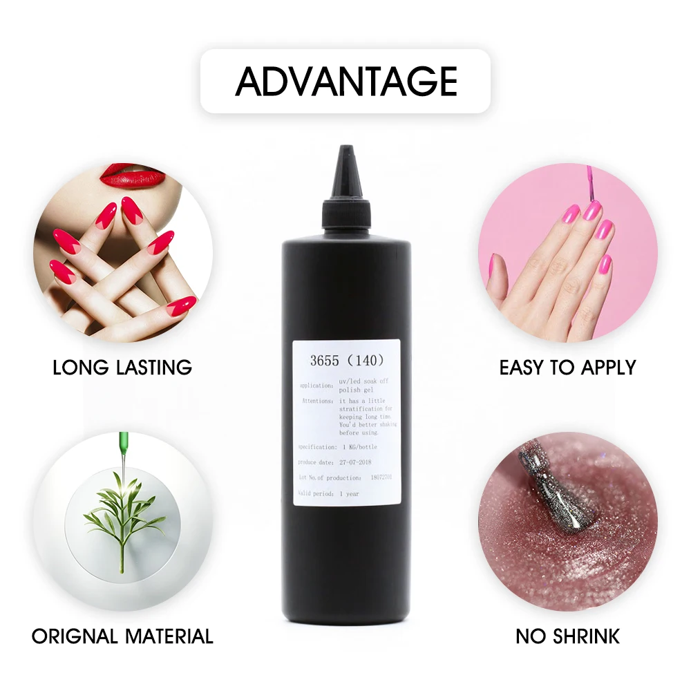 KG Matte Color No Wipe Topcoat Private Label UV Matte Nail Gel No Wipe Matte Top Coat