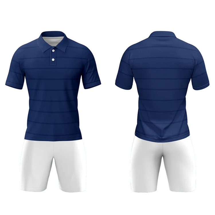 Custom Sublimated Man Soccer Tracksuit Top Thai Quality Football Training Suit Stand Collar Football Jersey