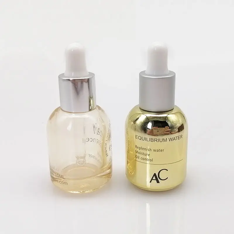 Golden Supplier Eco Friendly Serum Bottle Serum Bottle Custom EDM Glass Bottle For Skincare