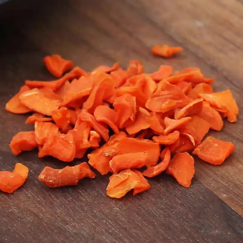 HUAOU Factory Supply Dried Carrot Granules New crop air dried dehydrated vegetable Cheap Price dried carrot flakes