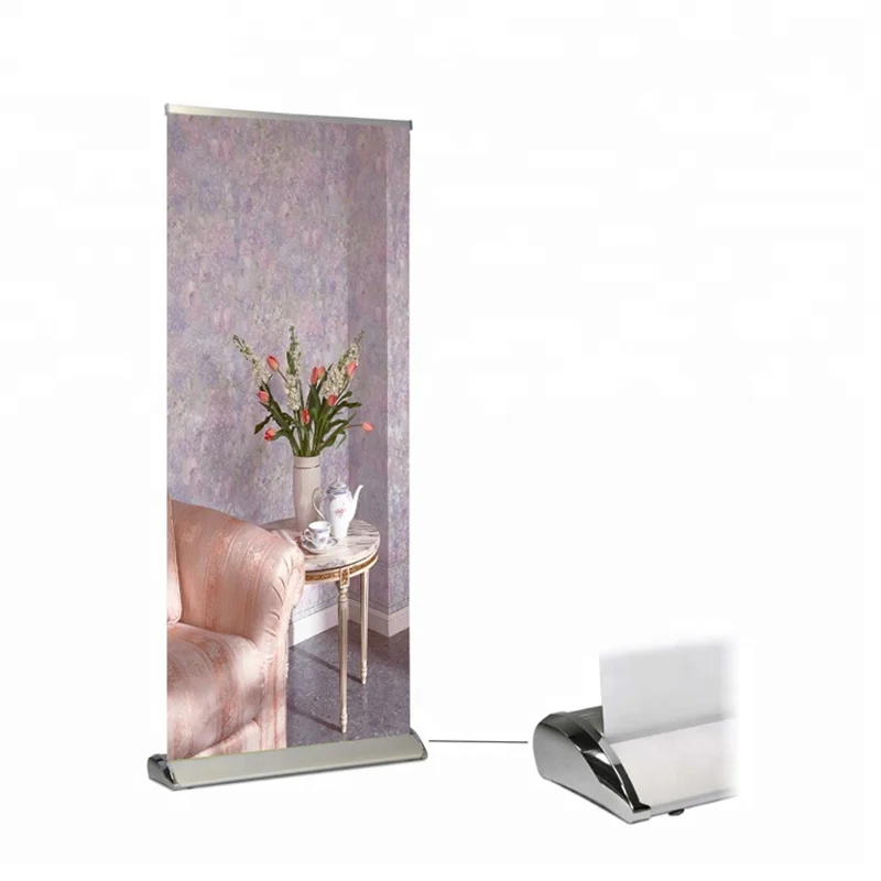 pull-up banners big base Trade Show Display double side customized 10ft Tension Fabric