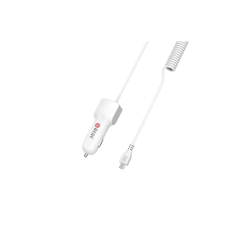 CU05 Portable universal  1 Port Usb Charger Power Adapter Car Charger with 1M cable for MICRO-USB/IPHONE