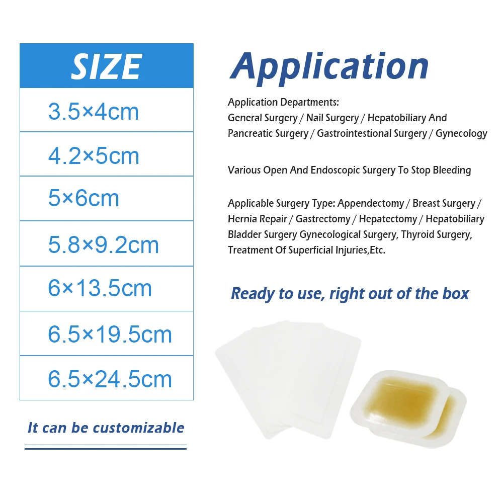 Emergency Surgical Transparent wound dressing film