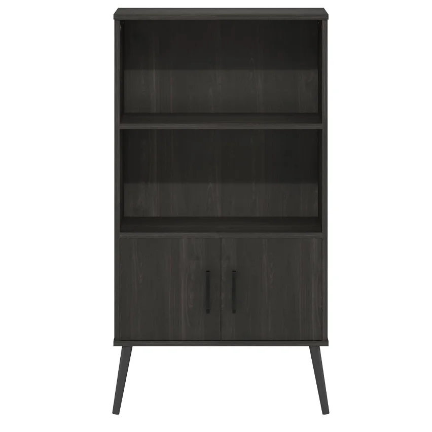 Home Hot Sale Modern book Shelf Wooden Display Bookcase Wood Library Bookshelves 2 Tier Bookshelf