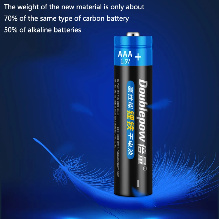 High Performance AA Primary Battery Cell New Material Lithium Iron Disulfide FR6 (LiFeS2) 1.5V Battery