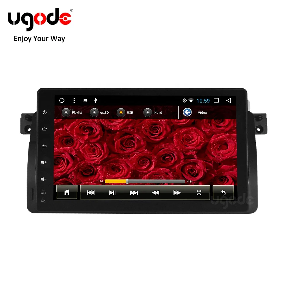 Ugode Android Car DVD Stereo GPS Navigation Multimedia Player for E46 M3 Fast Ship