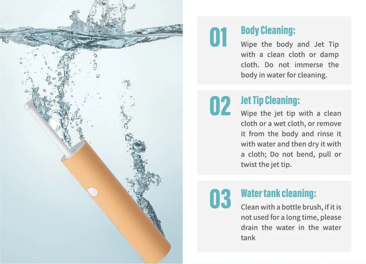 Home and Travel Dental Plaque Remover Dental Care irrigator Professional Water Flosser