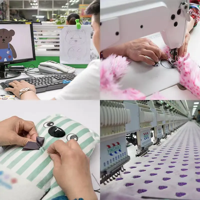 Custom Made Stuffed Animals Toy Cartoon Anime Characters Soft Plushies OEM ODM Custom Kpop Plush Doll