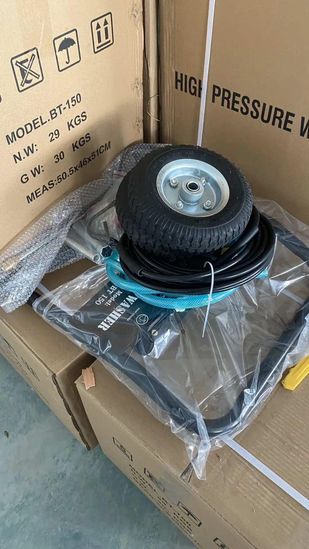 pressure washer ground/hi pressure water washer