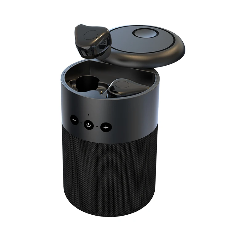 2022 New Arrivals B20 2 In 1 Wireless Earphone Trendy Earphones Stereo Waterproof Tws Wireless Earbuds Wireless Speaker