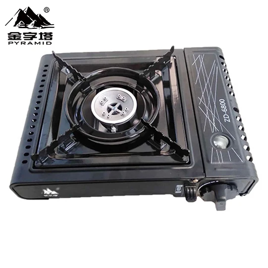 Garden Automatic Ignition Stove Portable Butane Outdoor Camping Gas Stove with Carrying Case