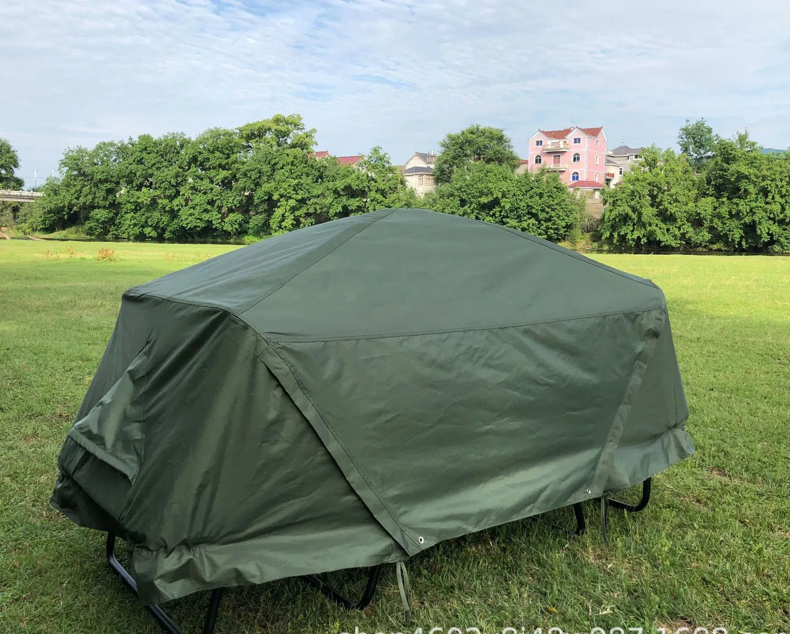 1-2 Person Portable Off Ground Pop up Camping Sleeping Folding Outdoor Bed Tent Pop-up Cot