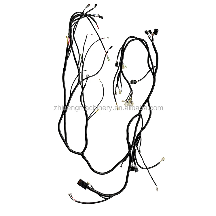 Construction Machinery Excavator Wiring Loom Wire Harness Cable Wire Cable Harness