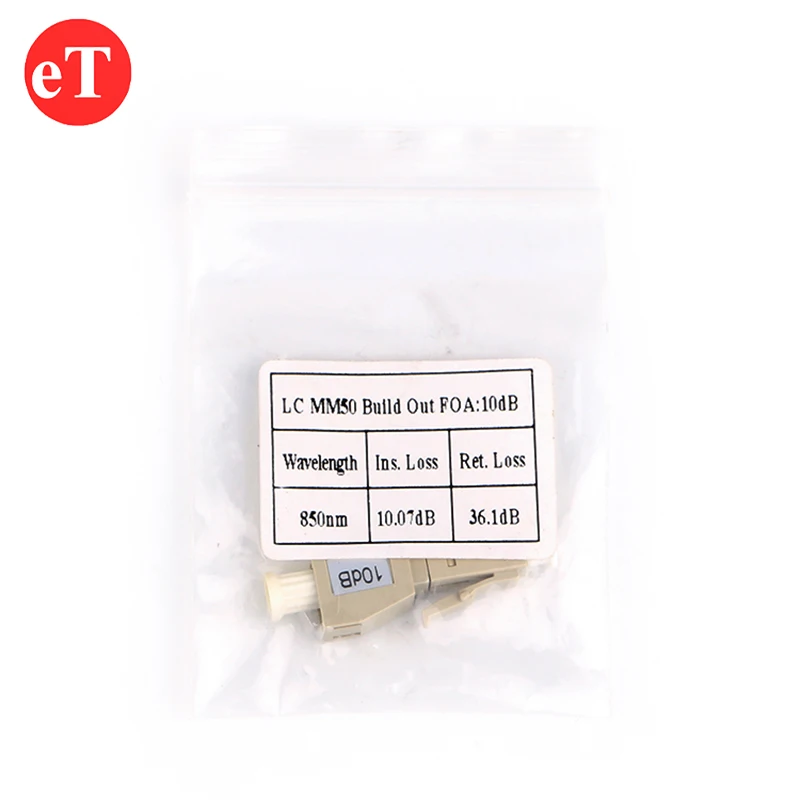 Fixed Multimode LC UPC Male To Female Attenuation Connectors Fiber Optic Attenuator