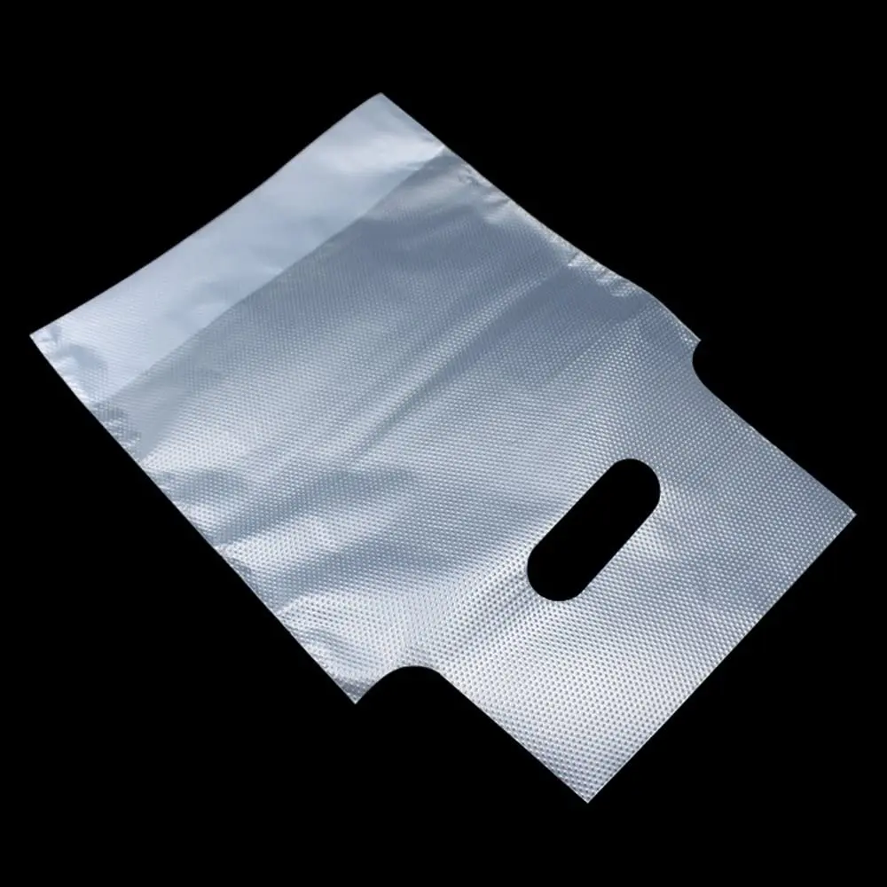 Поли-пластиковые пакеты для питья с прозрачной ручкой упаковочные контейнеры напитков доставки держатель выноса ресторана кофейни