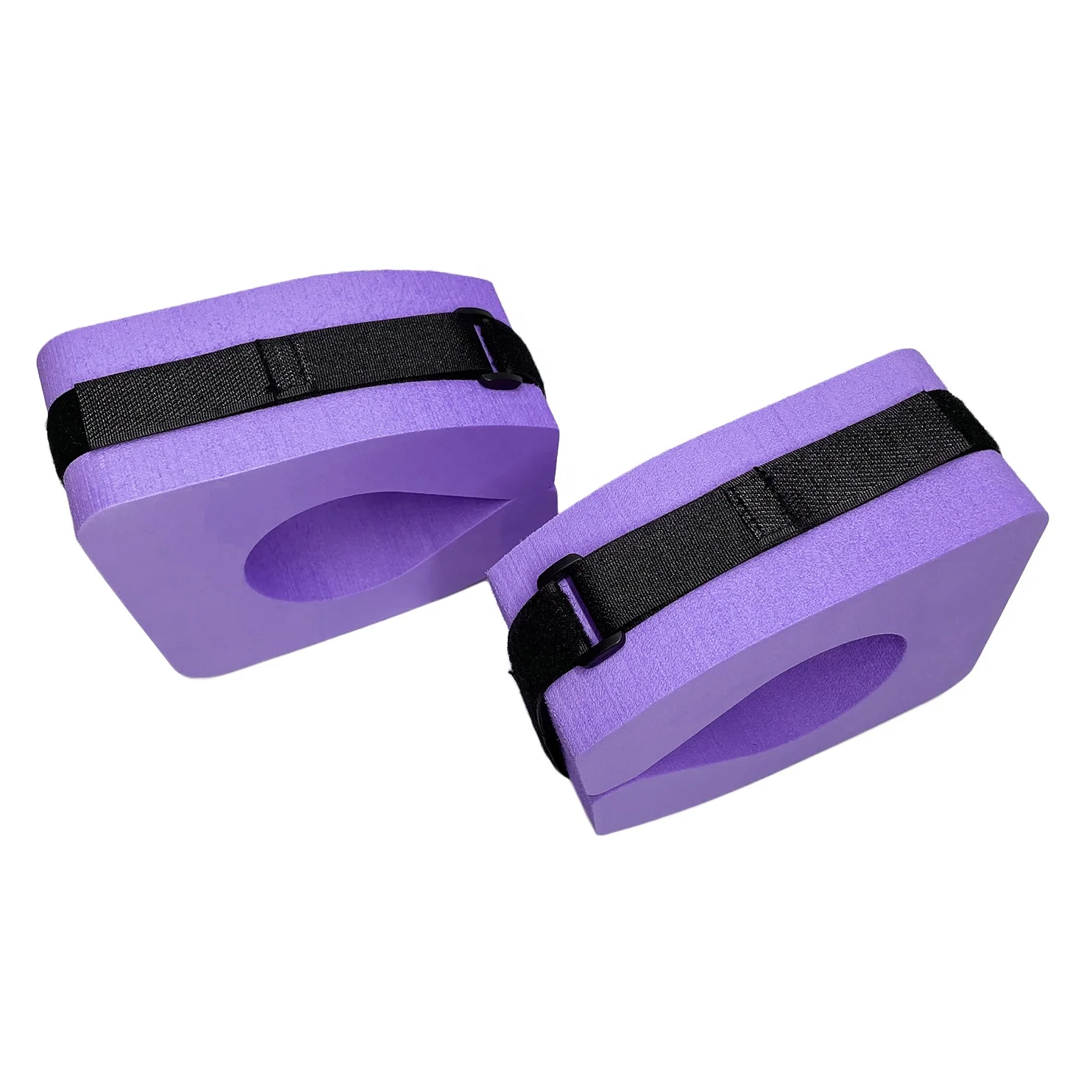 HUNLON Swim Fitness Training water cuffs , aqua blue cuff pe foam bracelet cuffs