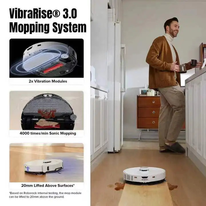 Roborock S8 MaxV Ultra Vacuum Cleaner Aspiradora Intelligent Electric Wireless Mopping Cleaning Robotic Sweeper Robot Vacuums