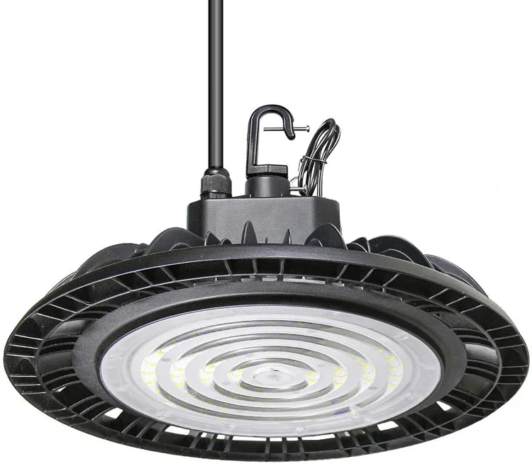 
Warehouse lighting fixture 2019 hot sell IP65 200w 150w high brightness led industrial lighting UFO led high bay light 