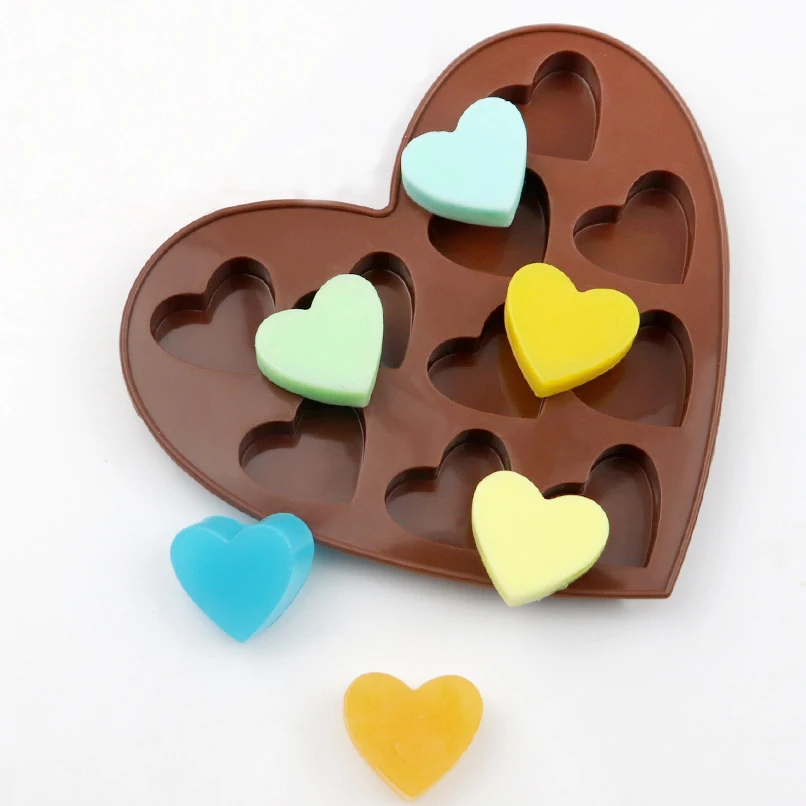 Heart Shape Baking Mat Silicone Cake Bread Pastry Form